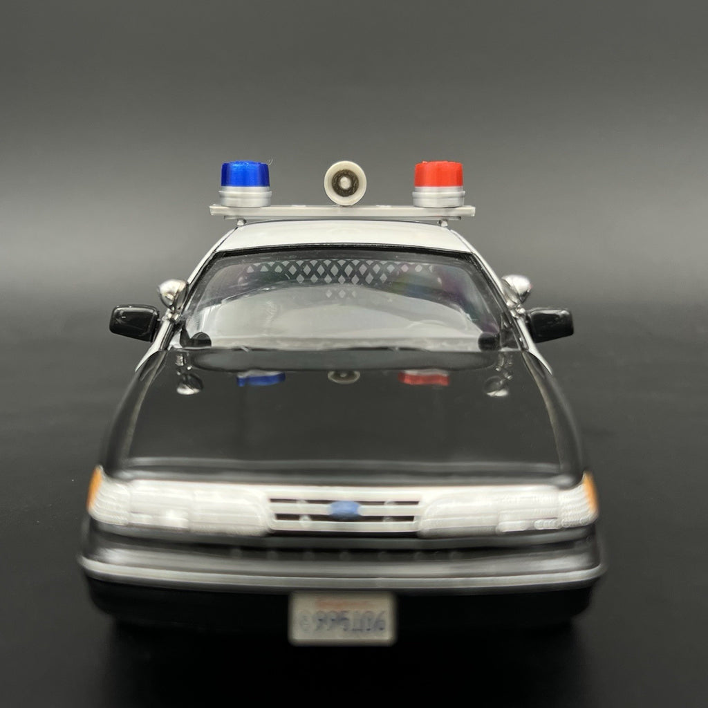 1/24 1/25 Blue Red Mars Skybolt Beacon Lightbar Siren Speaker Police Sheriff8