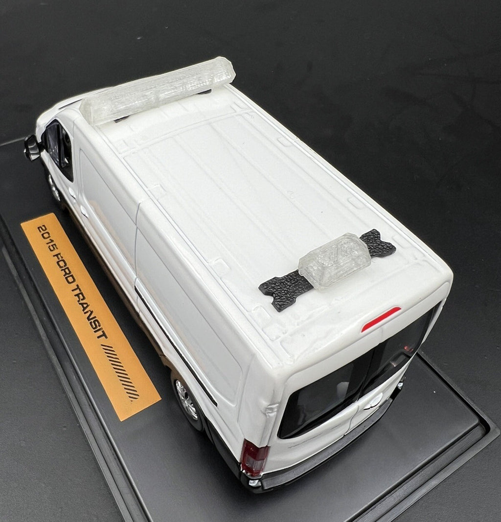 2 Pack 1/43 Truck Length Code 3 MX7000 Lightbar Greenlight Police Sheriff Fire4