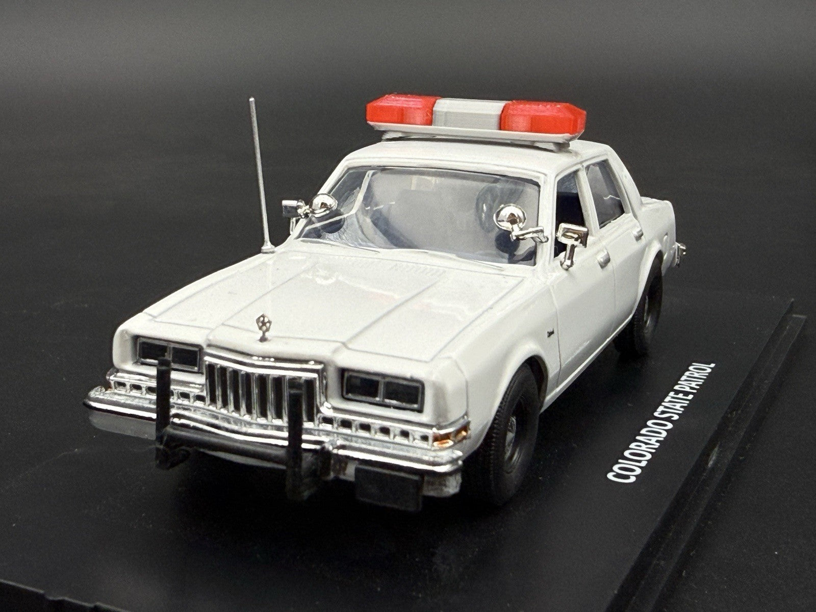 2-Pack 1/43 Scale Model Red Amber Flasher Smith Wesson 8880 Lightbar 4343R3