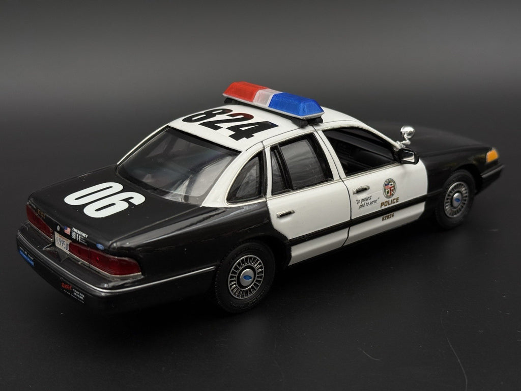 1/24 1/25 Scale Model Blue Clear Red Code 3 LP6000 Lightbar Police 2411ClearBR6