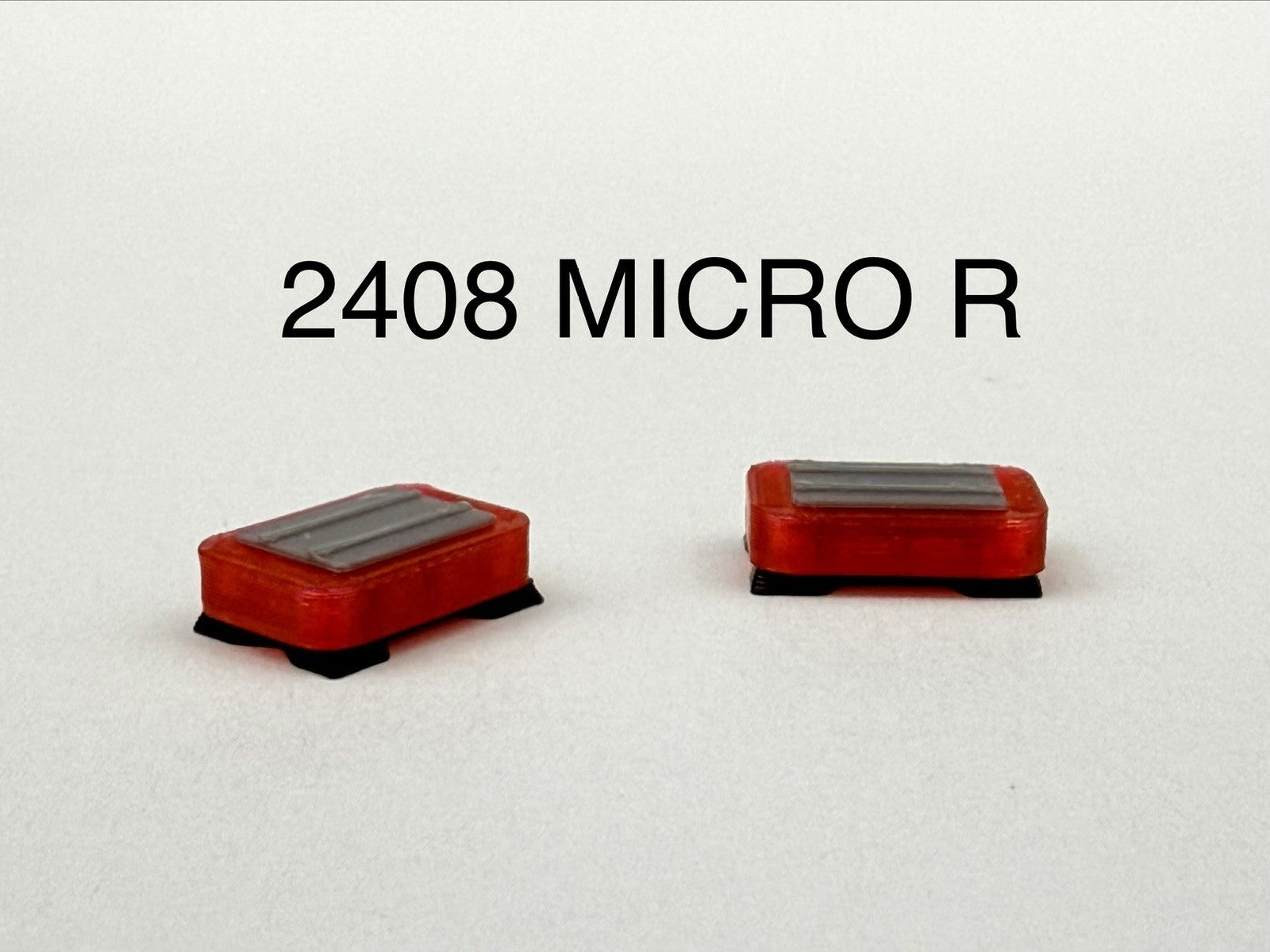 2-Pack 1/24 25 Scale Model Micro Whelen Edge Freedom Red Lightbar 2408MICROR0