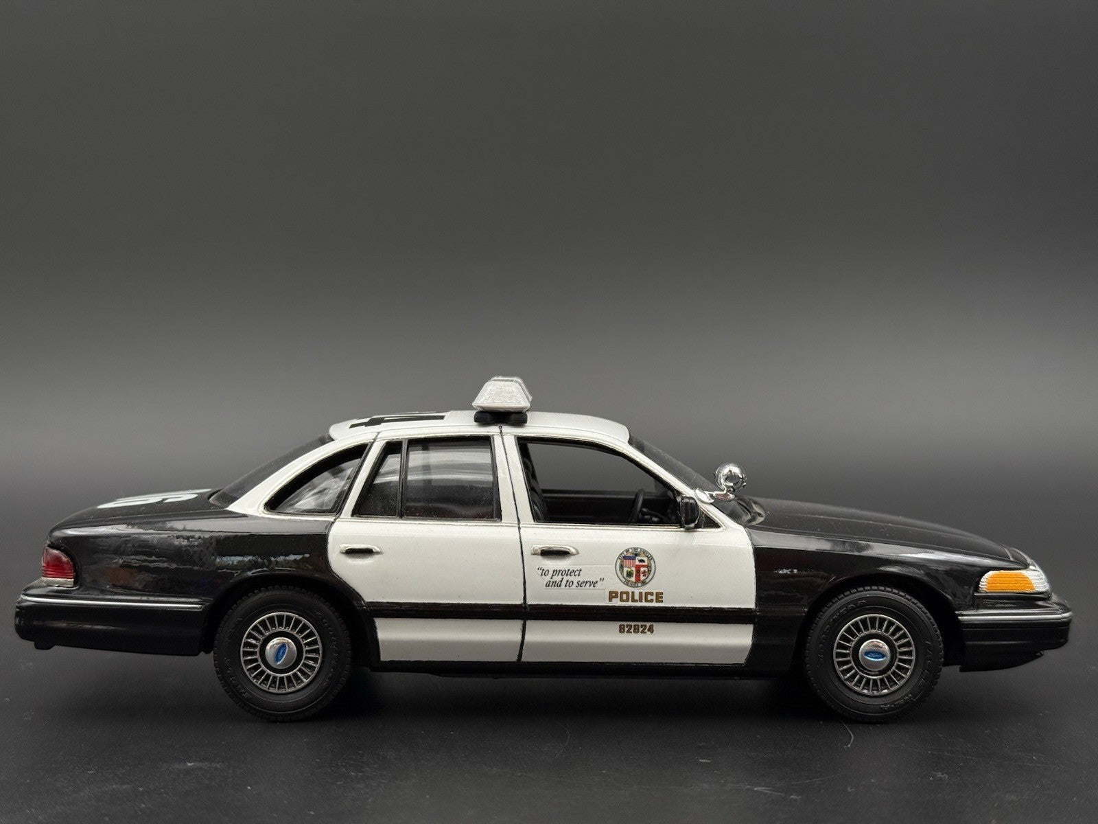 1/24 25 Clear Chrome Code 3 LP6000 Lightbar Police Fire 2411ChromeC8