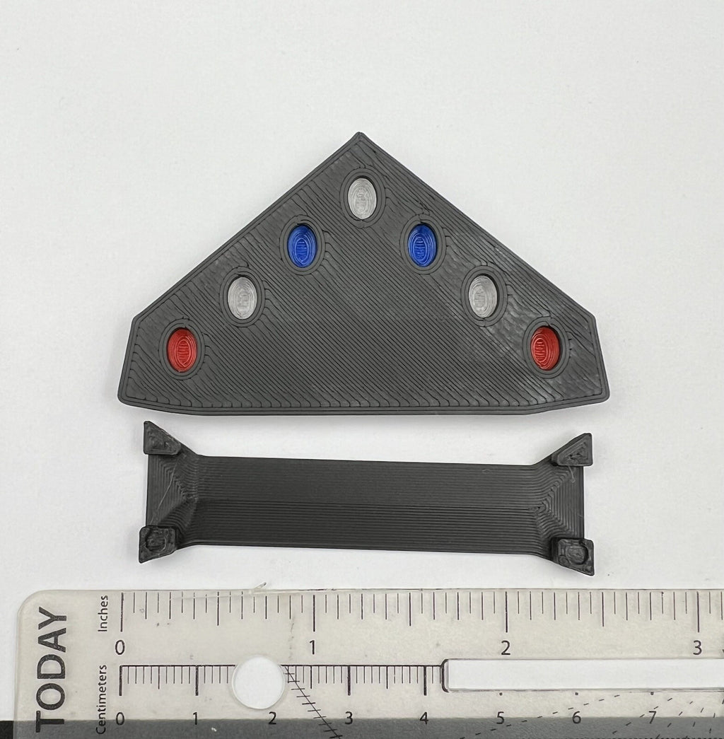 1/18 LED Ready LVMPD Blue Red Federal Signal Vision SLR Lightbar Police Car1