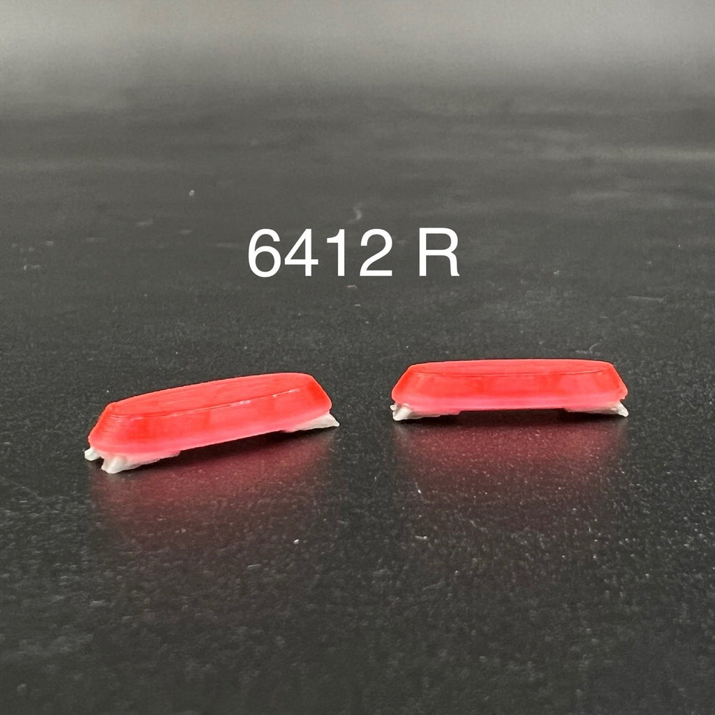 2-Pack 1/64 Scale Model Red Federal Vista Lightbar Police Car Fire 6412R0