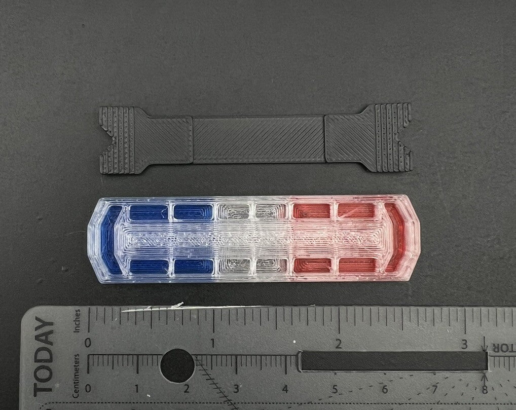 1/18 LED Ready Code 3 2700 Lightbar Blue Red Sheriff Highway Patrol Police Car5