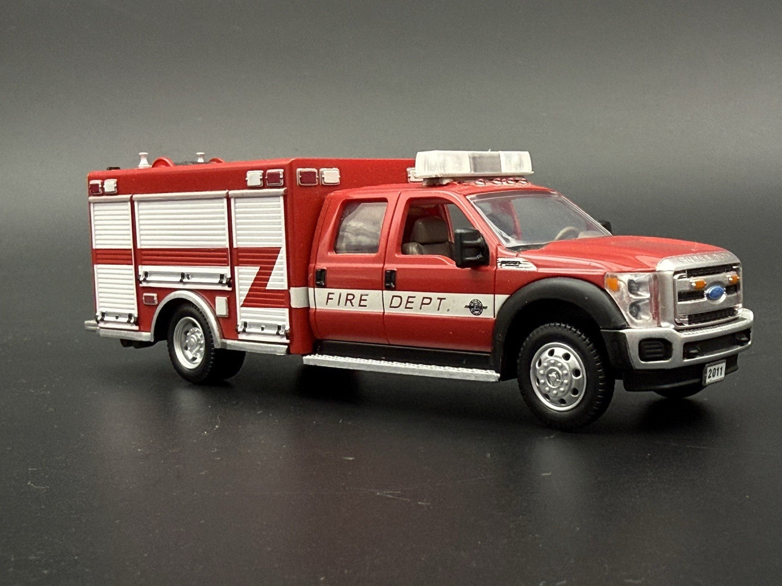 2 Pack 1/50 48 Scale Clear Twinsonic Lightbar Police Fire Engine Truck 5015C4