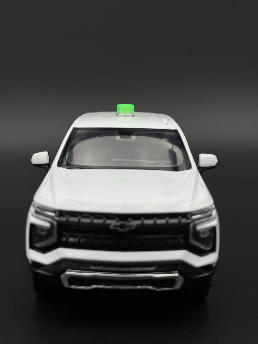 2-Pack 1/24 25 Scale Model LED Compatible Green Beacon Lightbar 2410G3