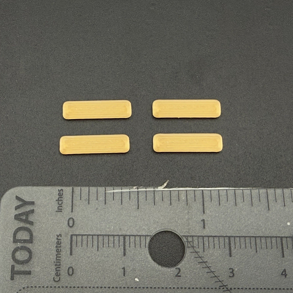 4 Pack 1/87 HO Scale Amber LED Style Whelen Lightbar Security Work Tow Truck9