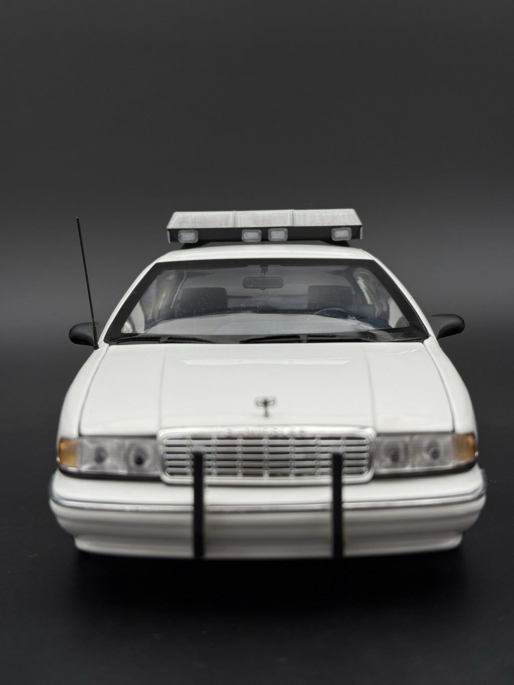 1/18 Scale Model Clear Streethawk Lightbar Police 1859ClearC6