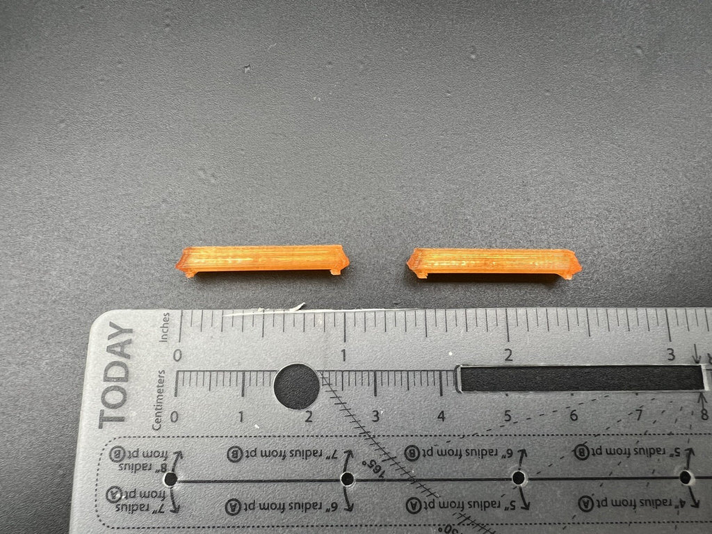 2 Pack 1/50 Amber Code 3 MX7000 Lightbar TWH WSI First Gear Sword Pickup Truck3