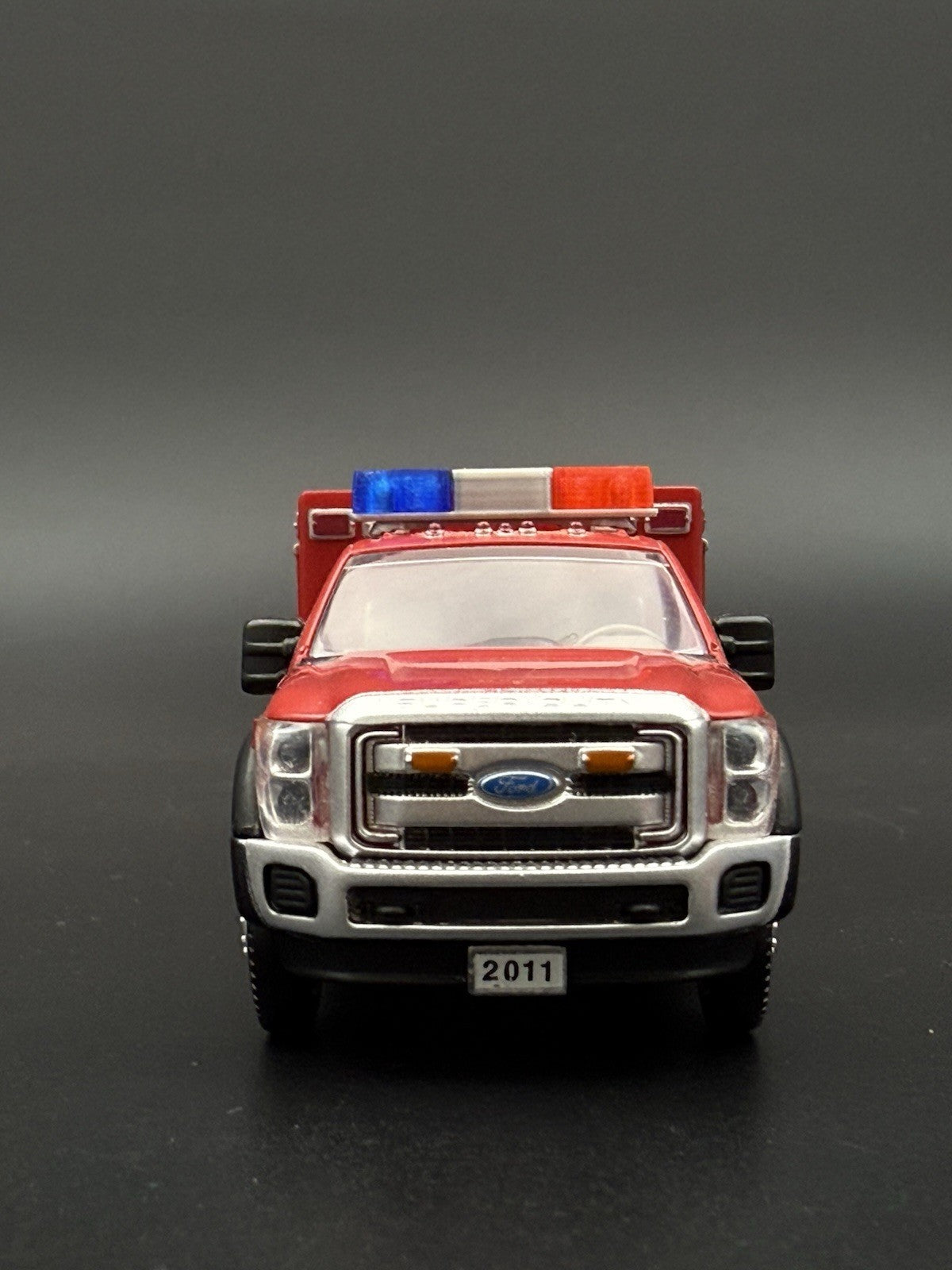 2 Pack 1/50 48 Scale Blue Red Twinsonic Lightbar Police Fire Engine Truck 5015BR4