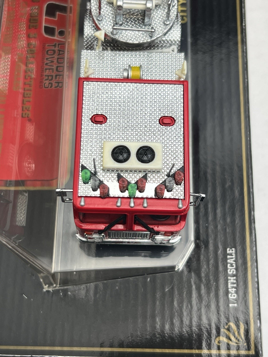 3 Pack 1/64 Chicago Fire CFD Green Red Split Vector Lightbar Truck Engine Code 315