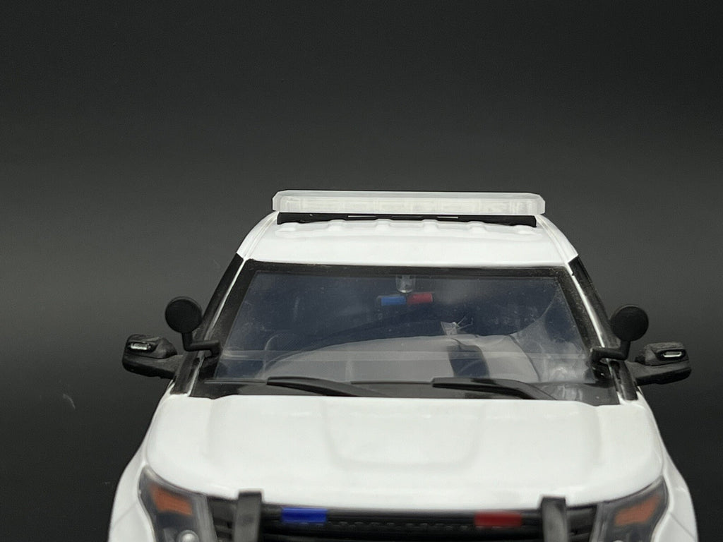 1/18 LED Ready Code 3 2700 Clear Lightbar Sheriff Highway Patrol Police Fire Car3