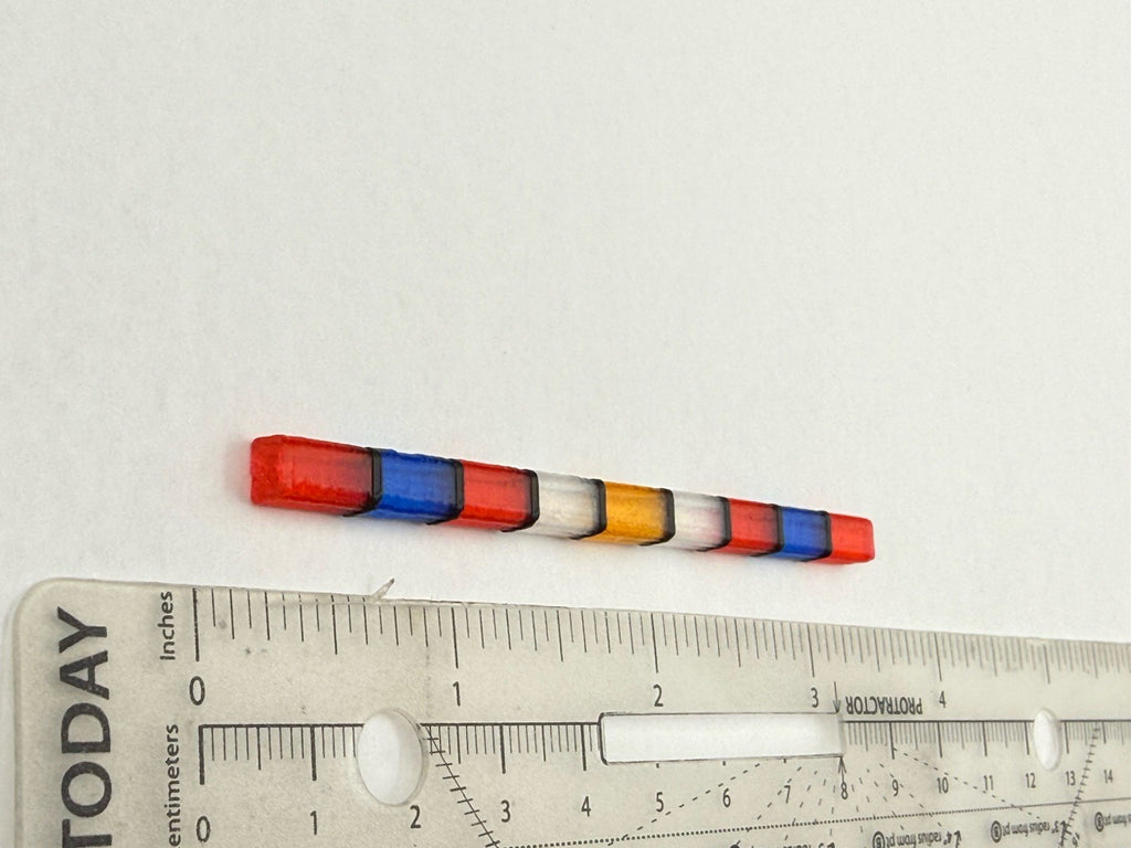 1/24 25 Scale Model FDNY Whelen 4500 Ambulance Warning Lights EMS Fire 24522