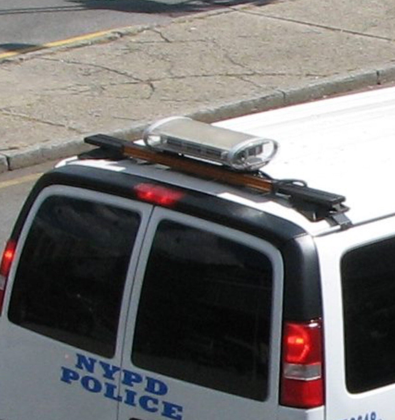 1/64 Jetsolaris Lightbar For NYPD Chevy Express Van New York Police Fire Sheriff5