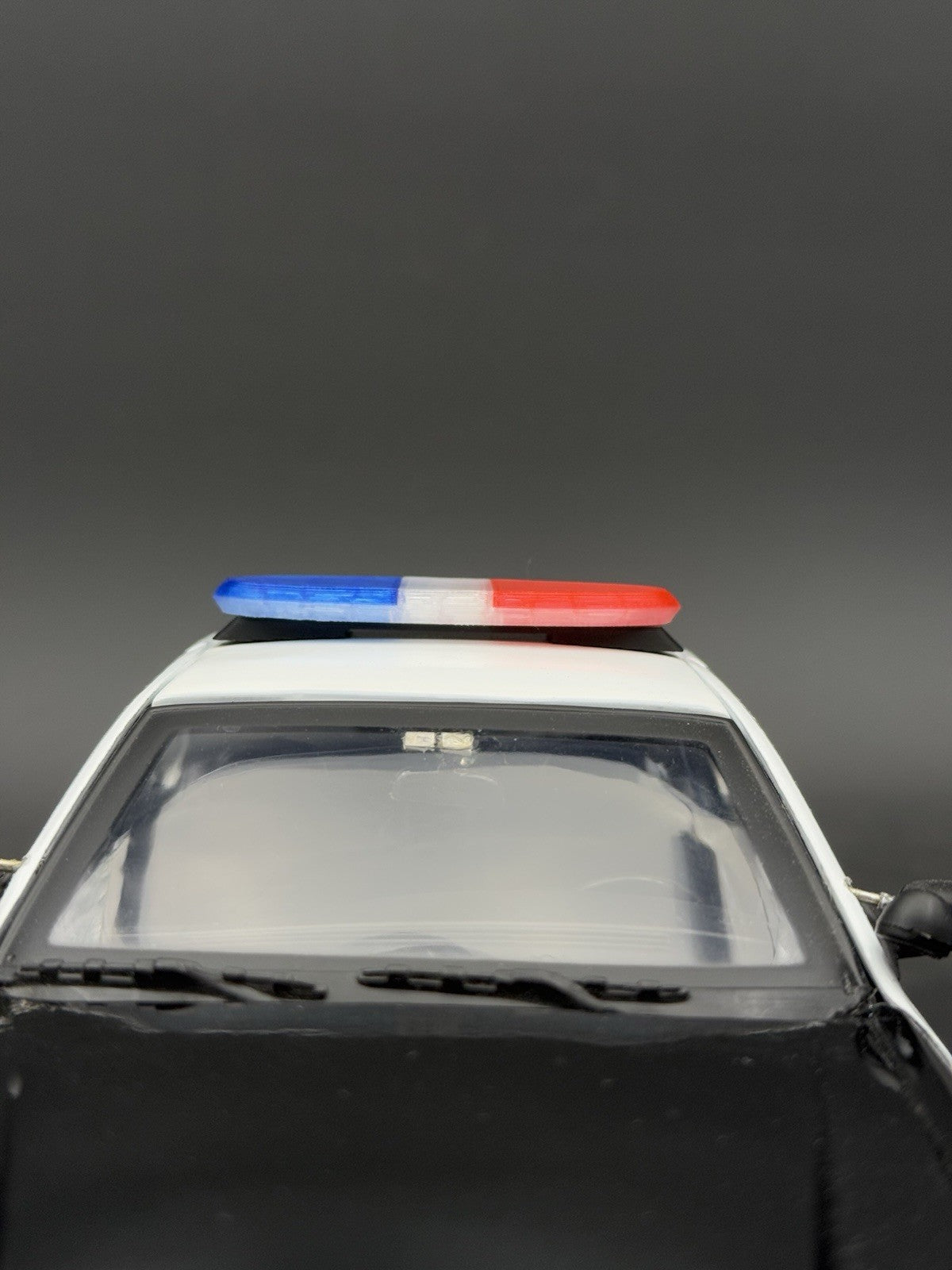 1/18 Scale Model LED Compatible Blue Red Federal Arjent Lightbar Police 1804BR9