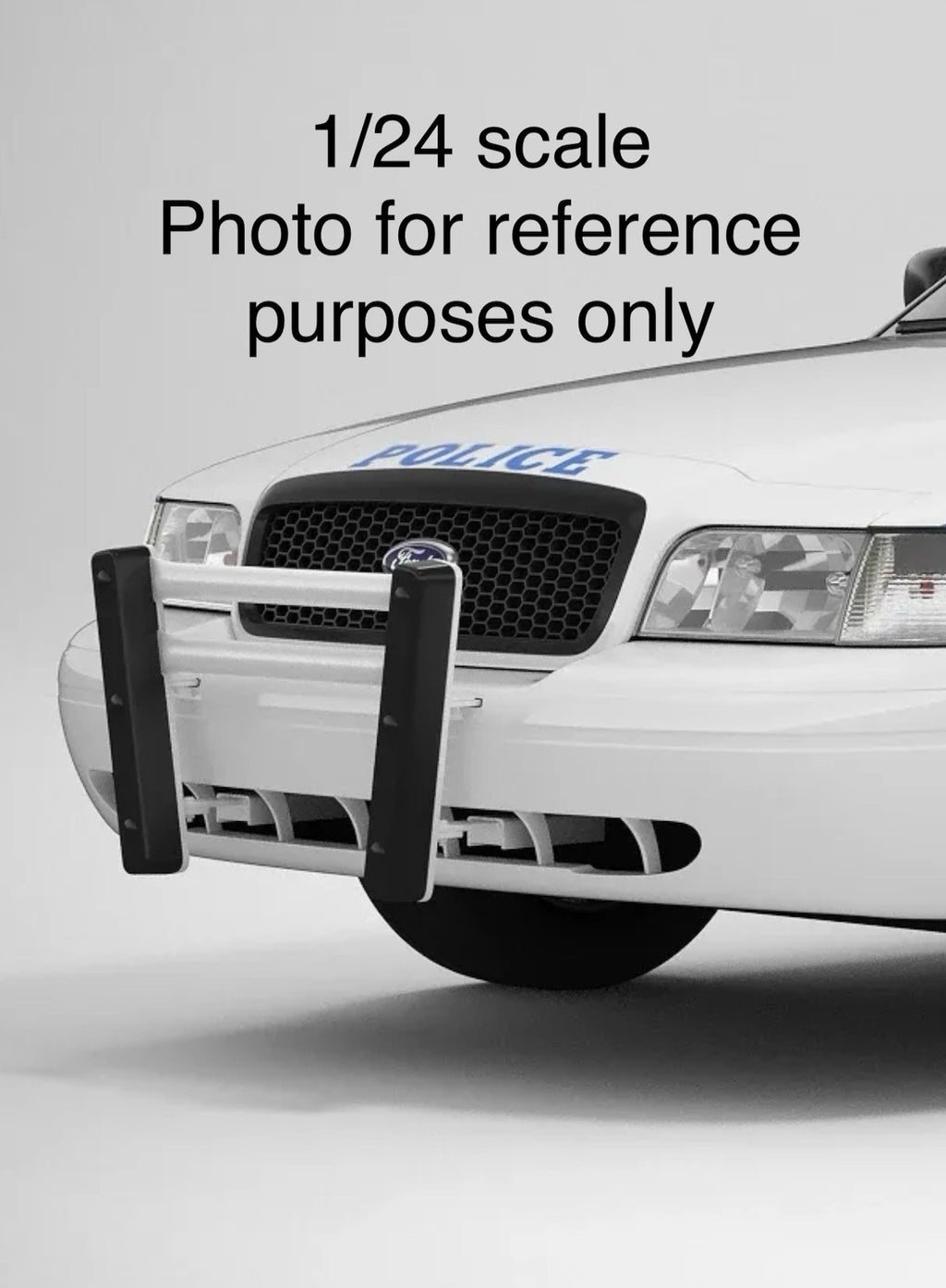 1/24 25 NYPD Style Push Bumper New York Police Sheriff Highway Patrol Pushbar0