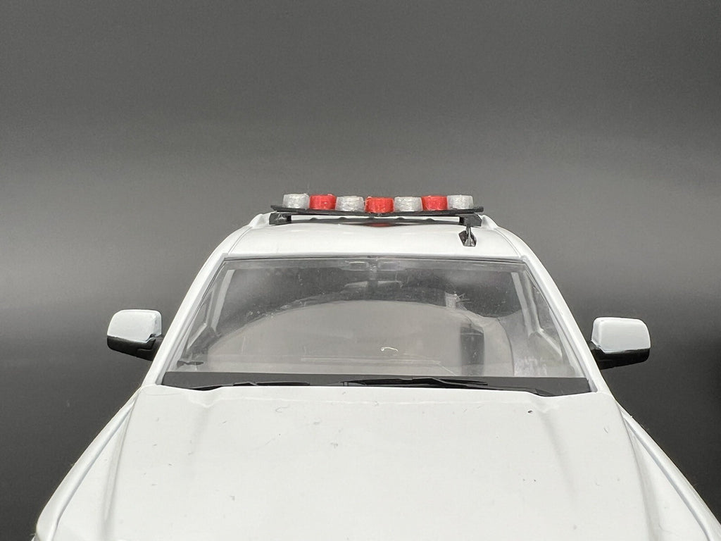 1/24 25 27 LED Ready NYPD Red Federal Signal Vision SLR Lightbar Police Car8