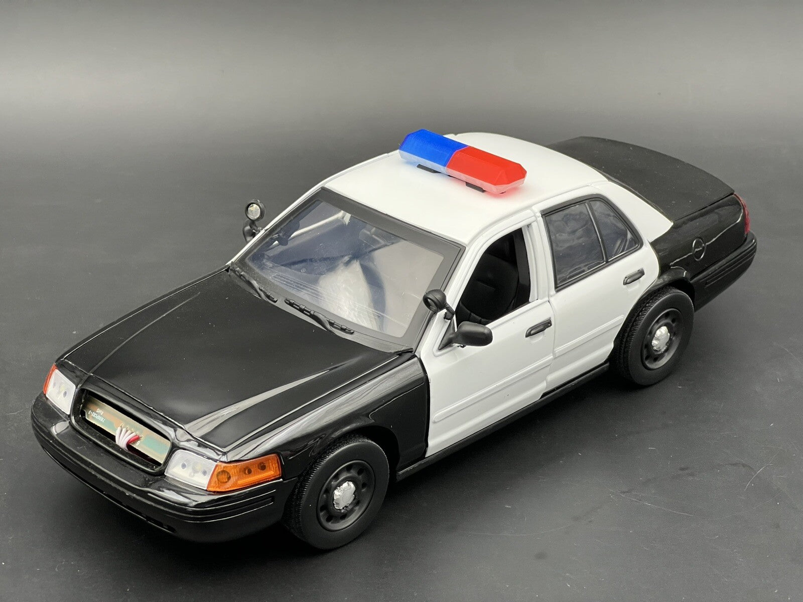 1/24 25 Red Half Code 3 MX7000 Lightbar W/ Internal Lens Police Sheriff Fire11