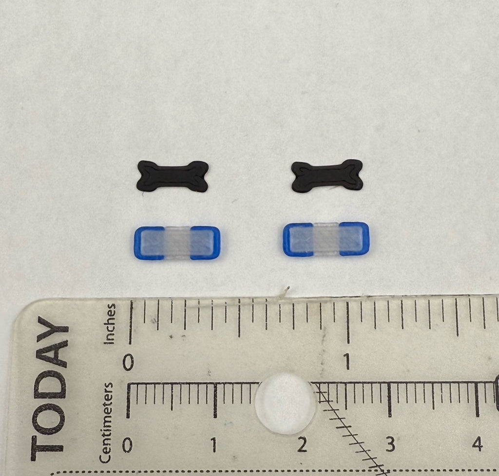 2 Pack 1/64 Mini Whelen Edge Blue Clear Blue Lightbar Honolulu Hawaii Police1