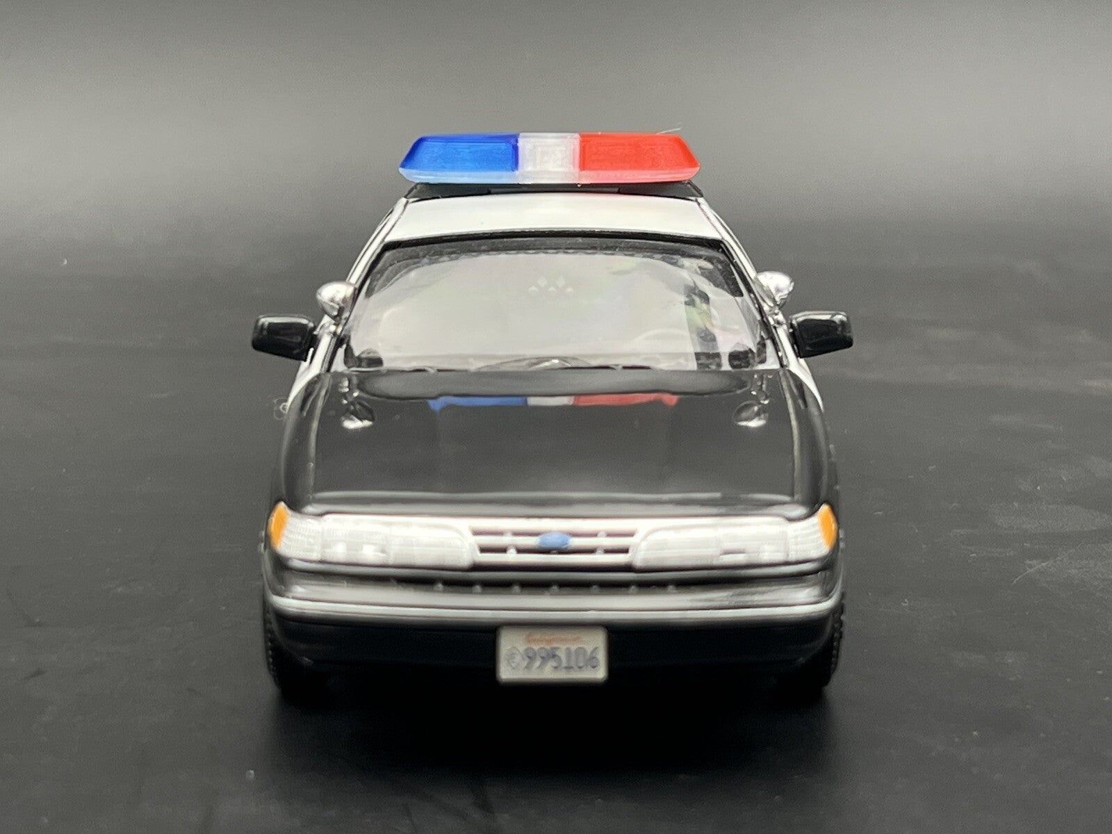 1/24 25 Blue Clear Red Federal Signal Vista Lightbar San Diego Police Sheriff6