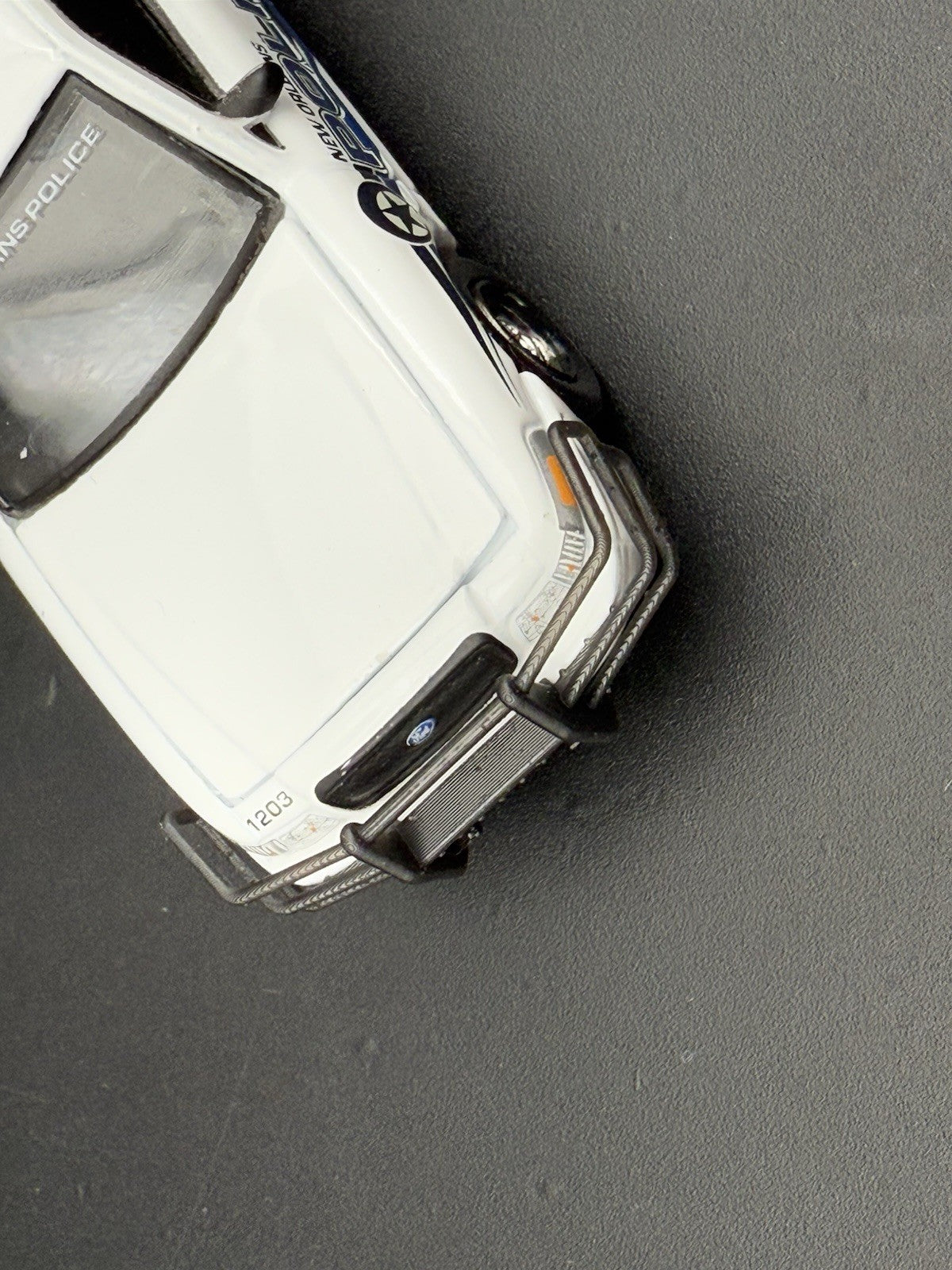 2 PACK 1/64 Scale Go Rhino Wrap Around Push Bumper Pushbar For Crown Vic Police11