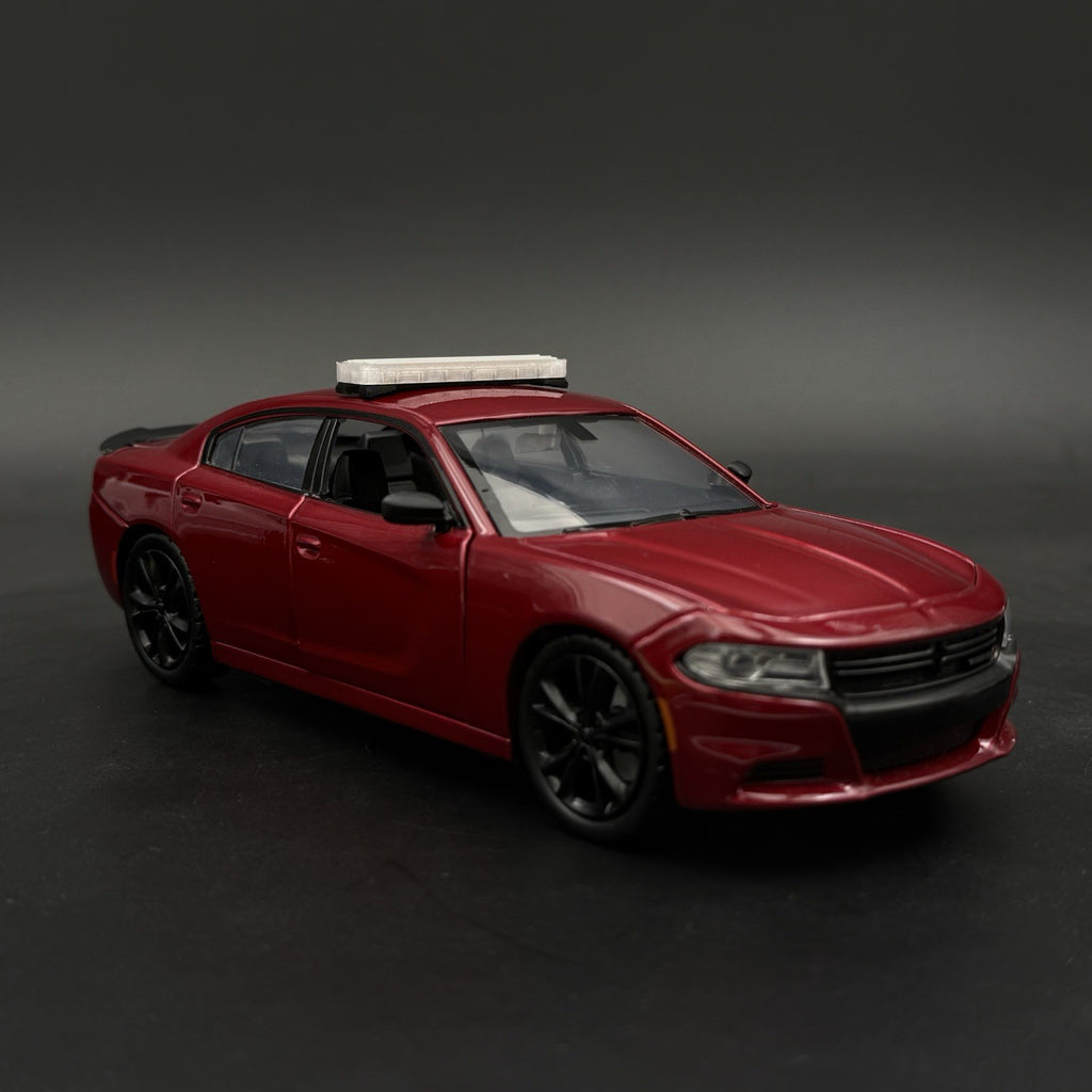 1/24 LED Compatible Clear Whelen Edge Freedom Lightbar Police Sheriff Fire EMS14
