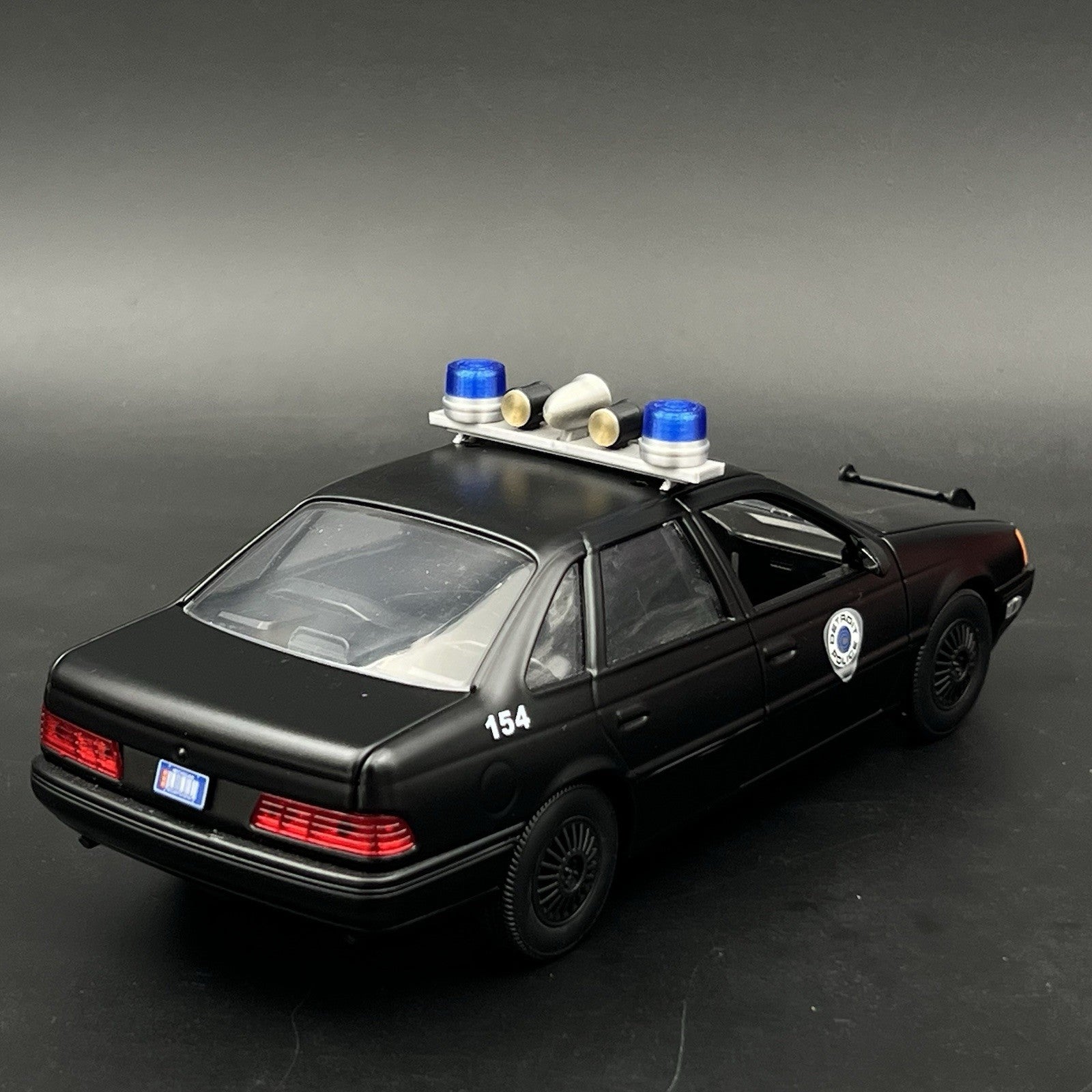 1/24 25 Blue Red Mars Skybolt Beacon Lightbar Siren Speaker Police Sheriff Fire11
