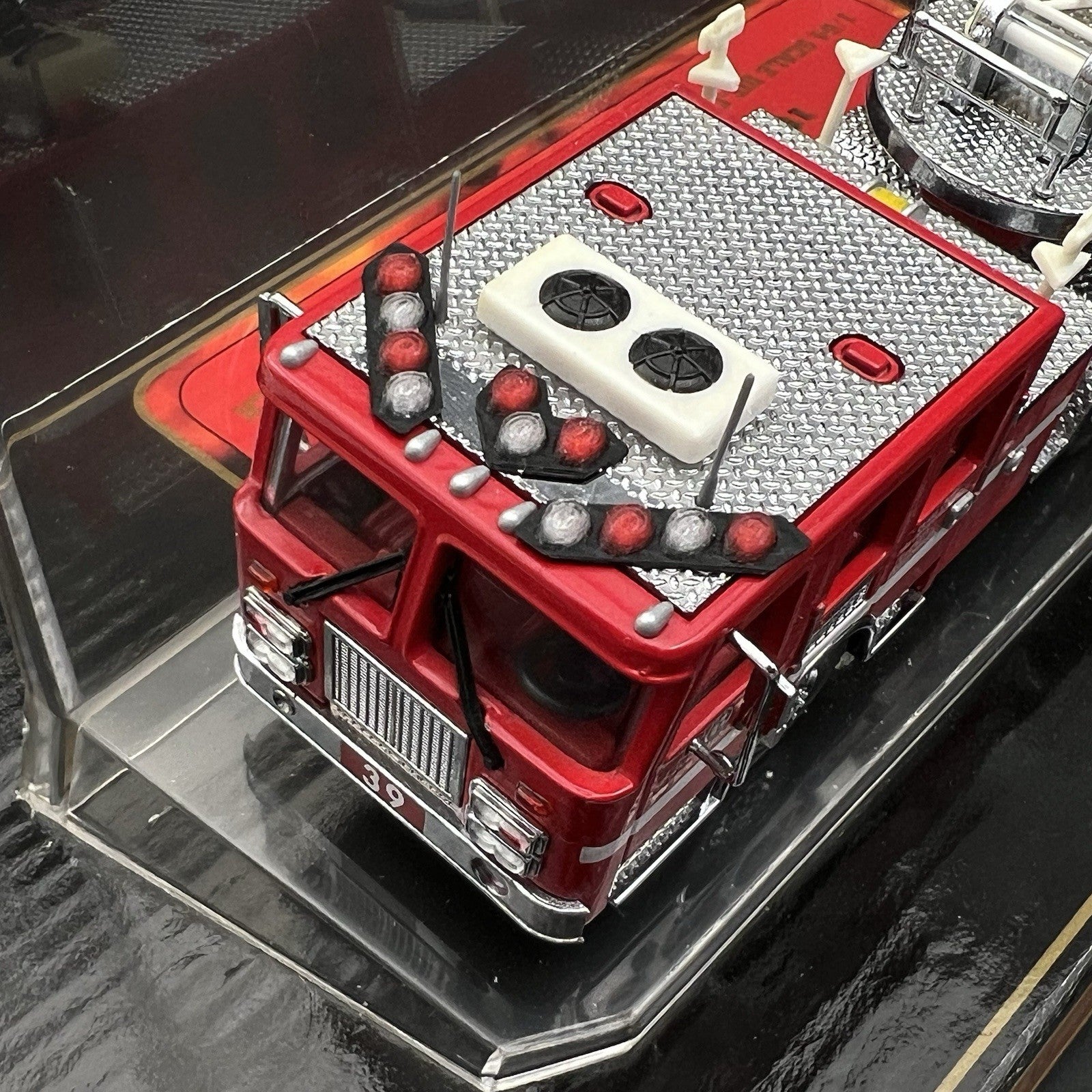3 Pack 1/64 FDNY NYPD Split Vision SLR Lightbar New York Fire Truck ESU Code 38