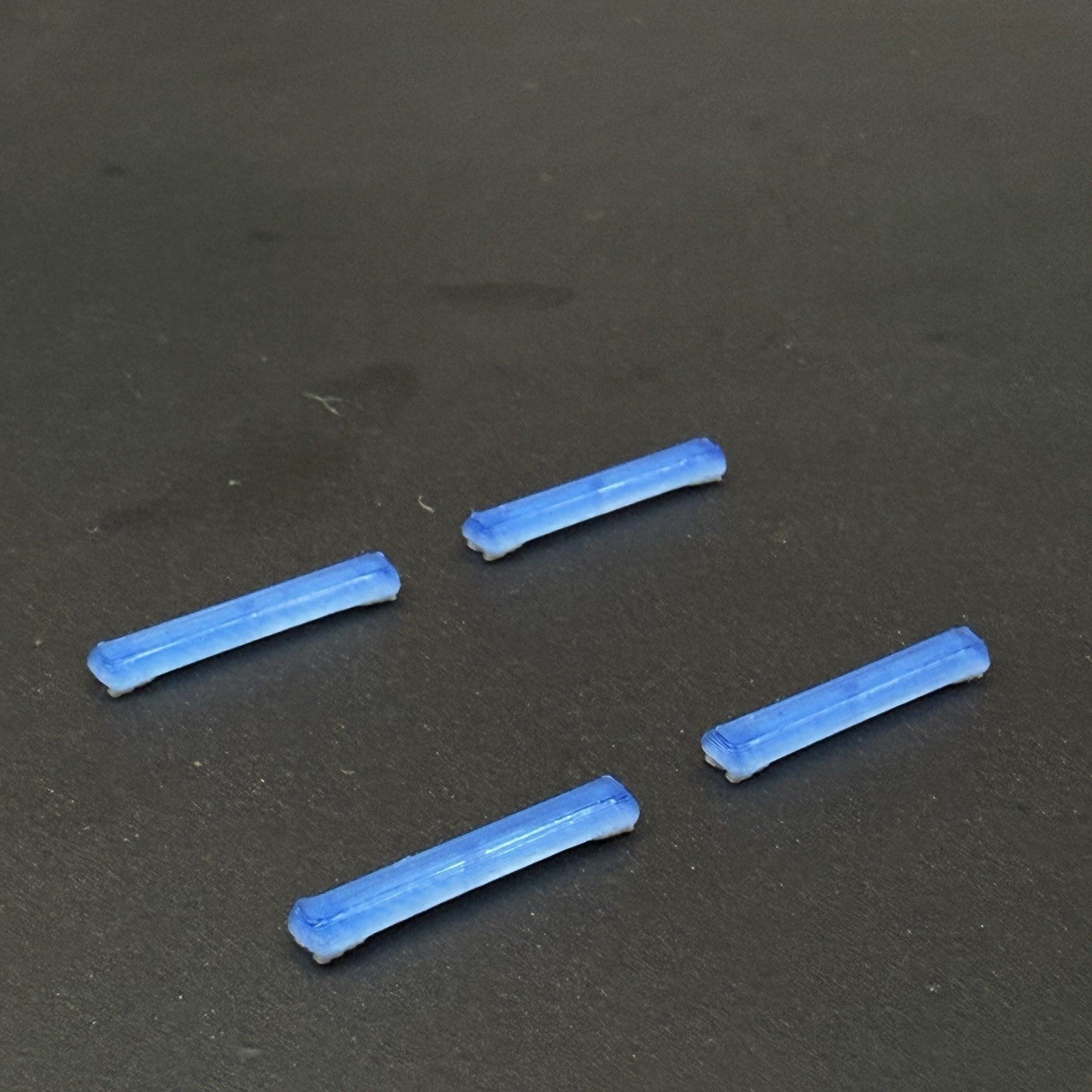 4 Pack 1/87 HO Scale Blue Long Code 3 MX7000 Lightbar Police Fire Truck 87058