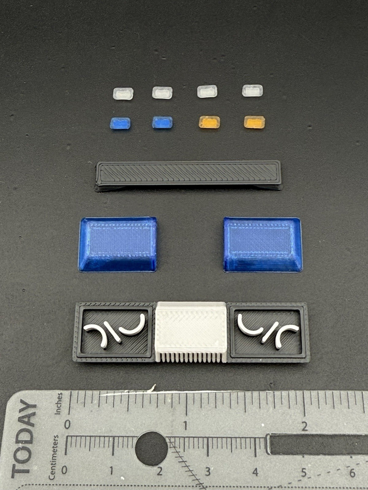 1/24 25 Scale Blue Chrome Streethawk Lightbar Police 24641