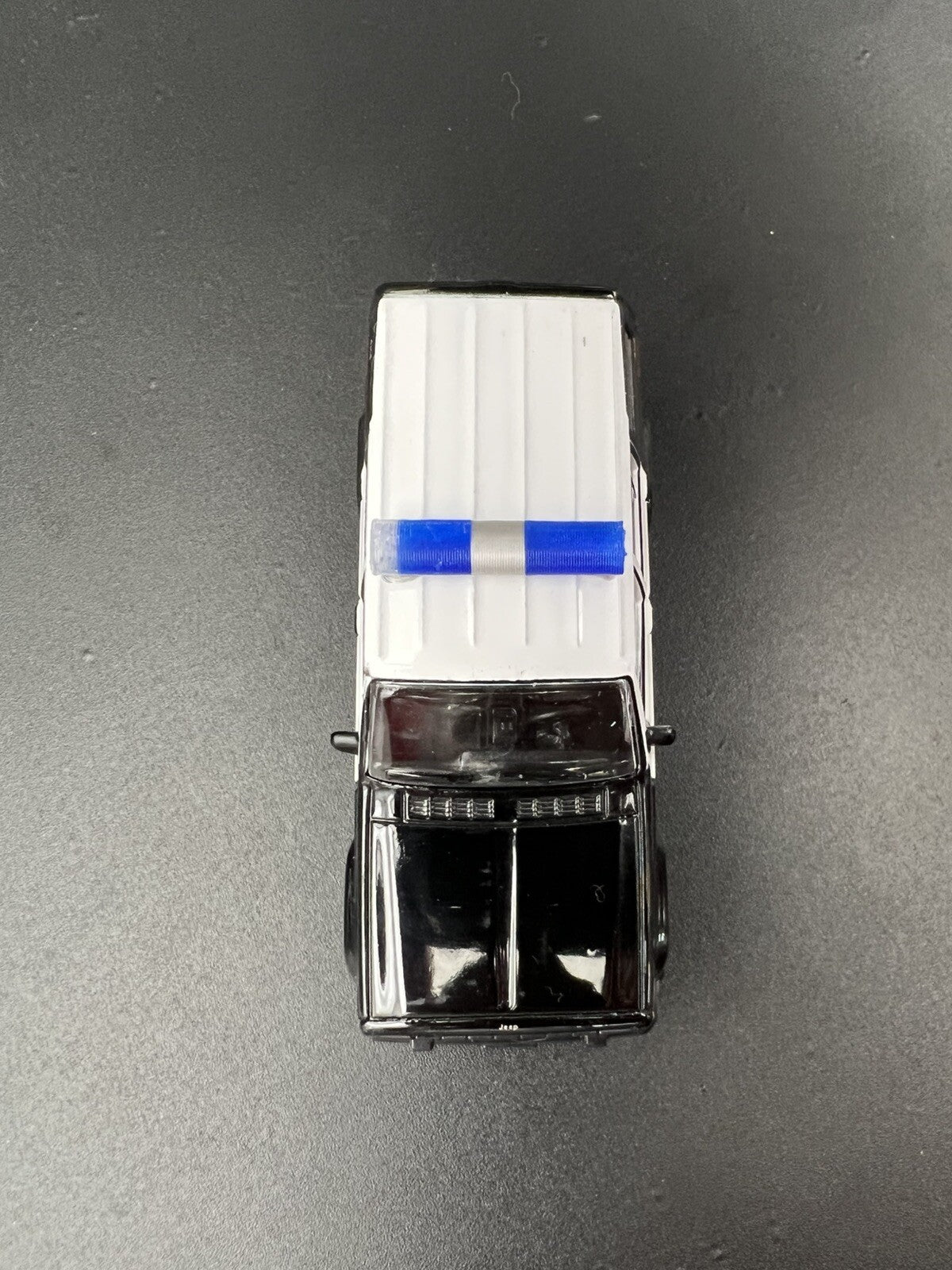 4 Pack 1/87 Blue Clear Chrome Federal Signal Aerodynic Lightbar Police Sheriff4