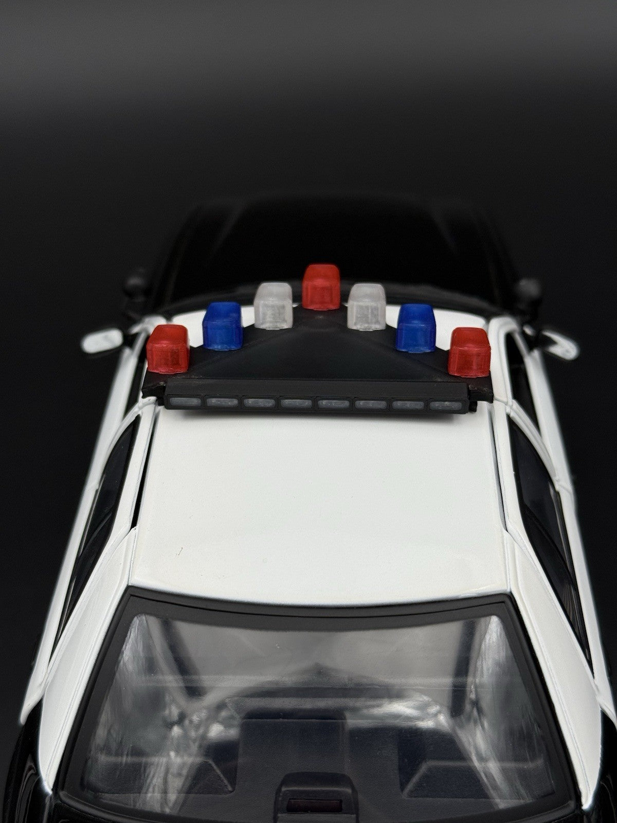 1/18 Scale Model LED Ready CHP PSP Federal Vector Lightbar Police Car 1837 BR312