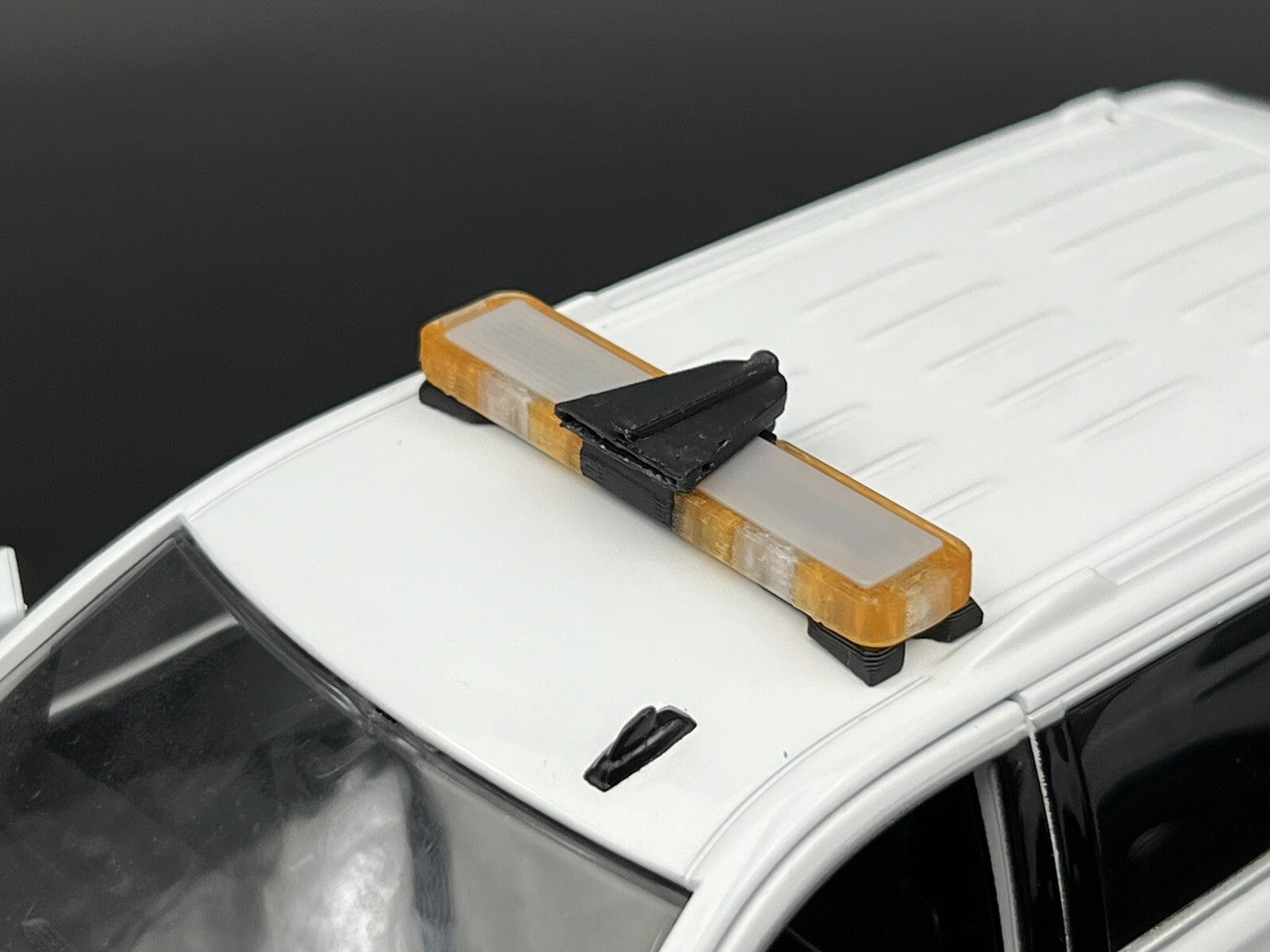 1/24 25 27 LED Ready Whelen Edge Lightbar Amber W/ Speaker Security Work Tow6