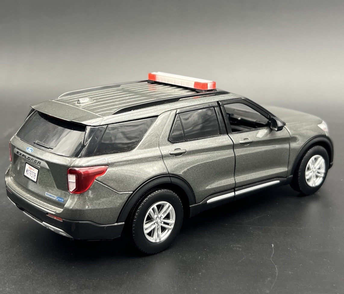 1/24 25 27 LED Ready Whelen Edge New York Suffolk Police Lightbar Red Clear8
