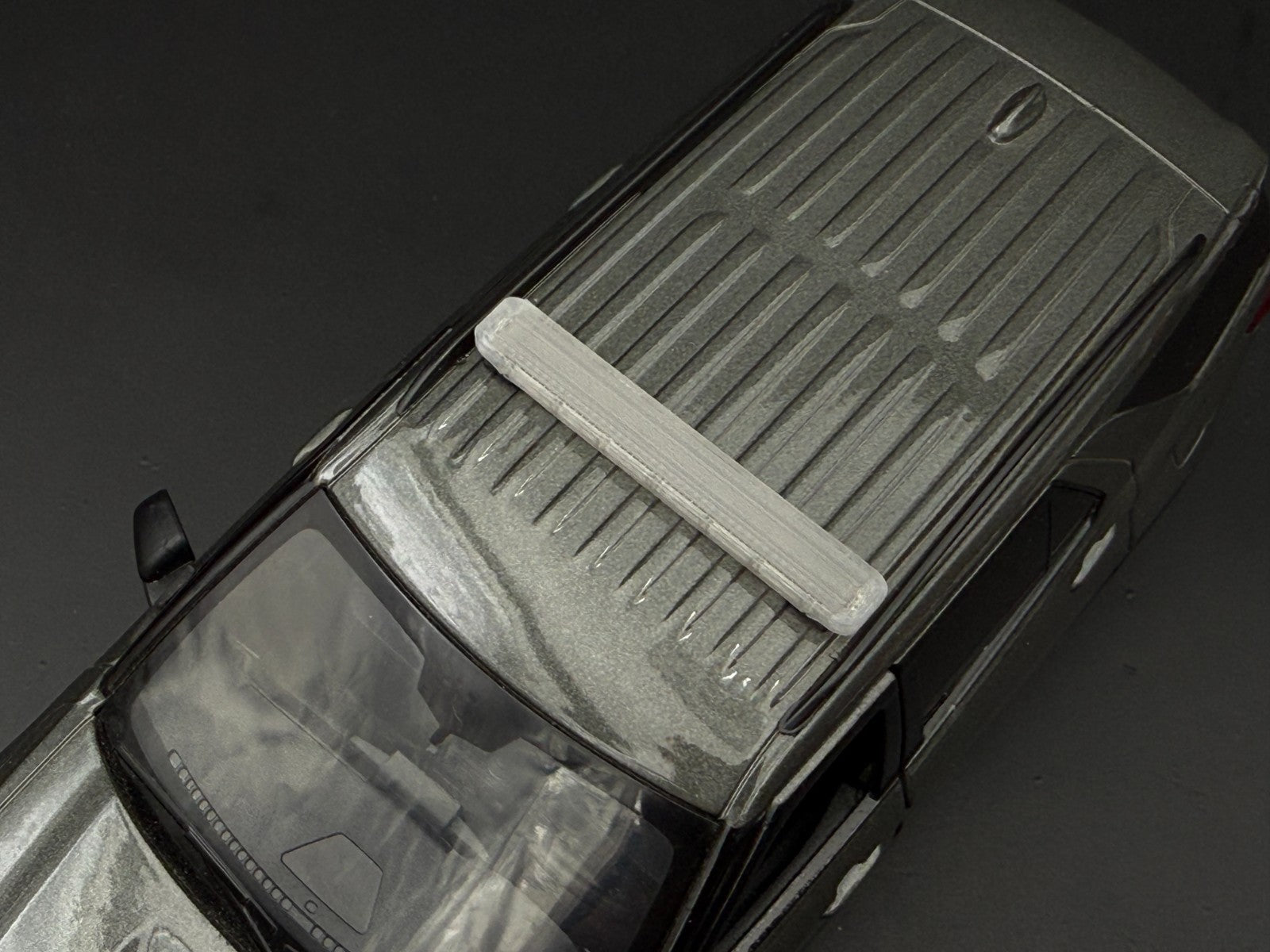 1/24 1/25 Scale Model LED Compatible Clear Narrow Lightbar Police Fire 2472C5