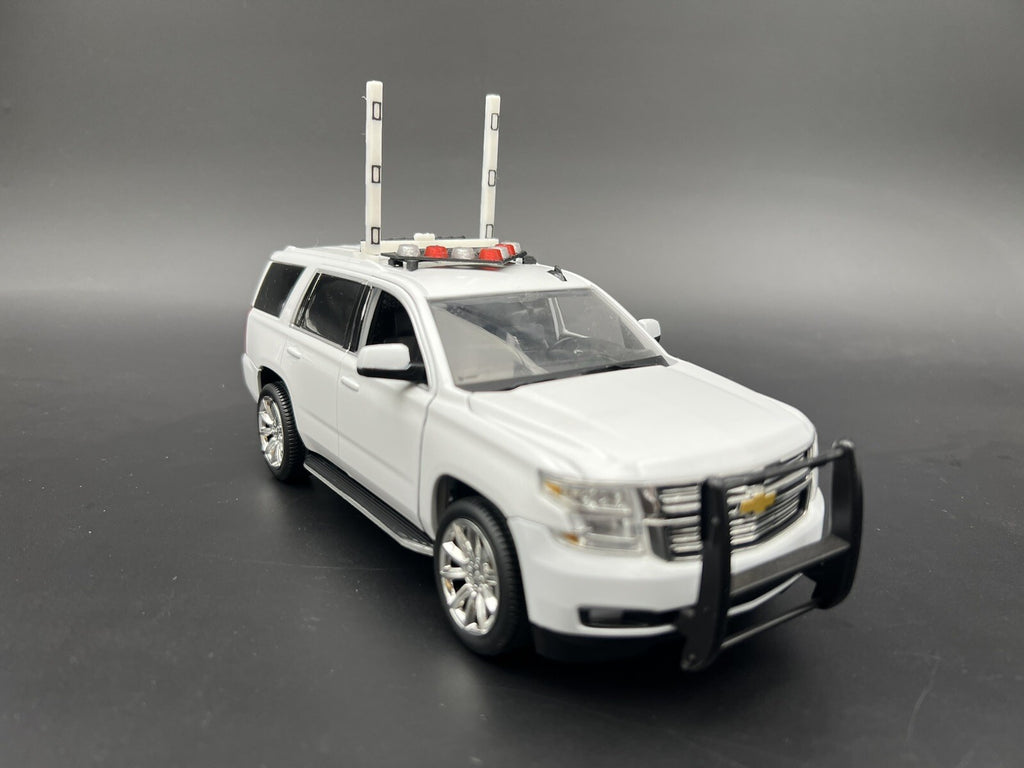1/24 25 27 NYPD Highway Patrol Style High Riser Lightbar New York Police Sheriff5