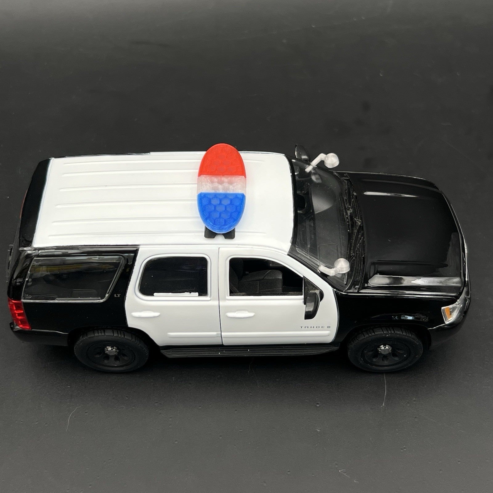 1/24 25 LED Ready Blue Red Federal Signal Arjent Lightbar Police Sheriff SUV9
