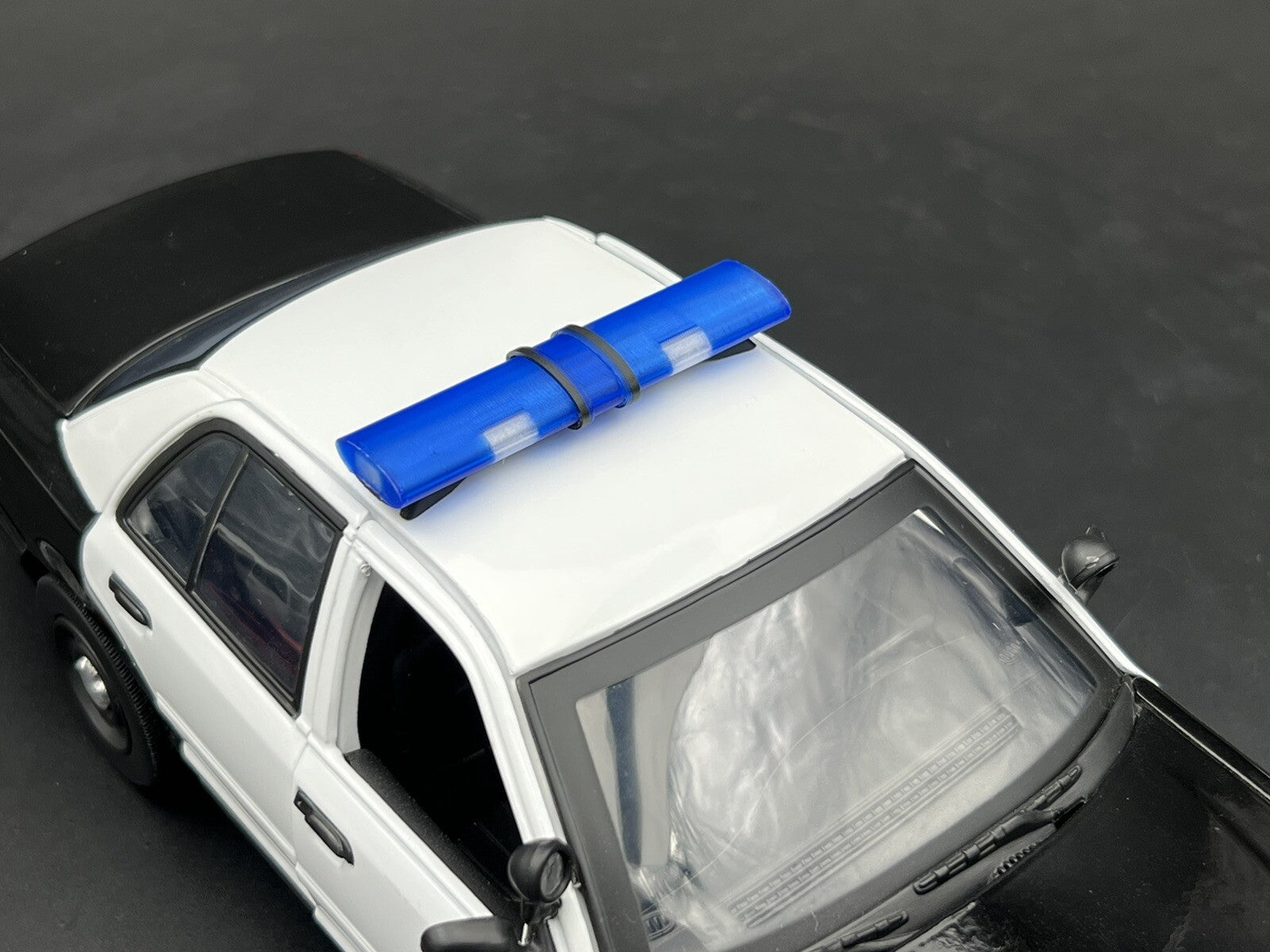1/18 LED Ready Jetstrobe Jetstream Lightbar Blue Clear State Police Sheriff5