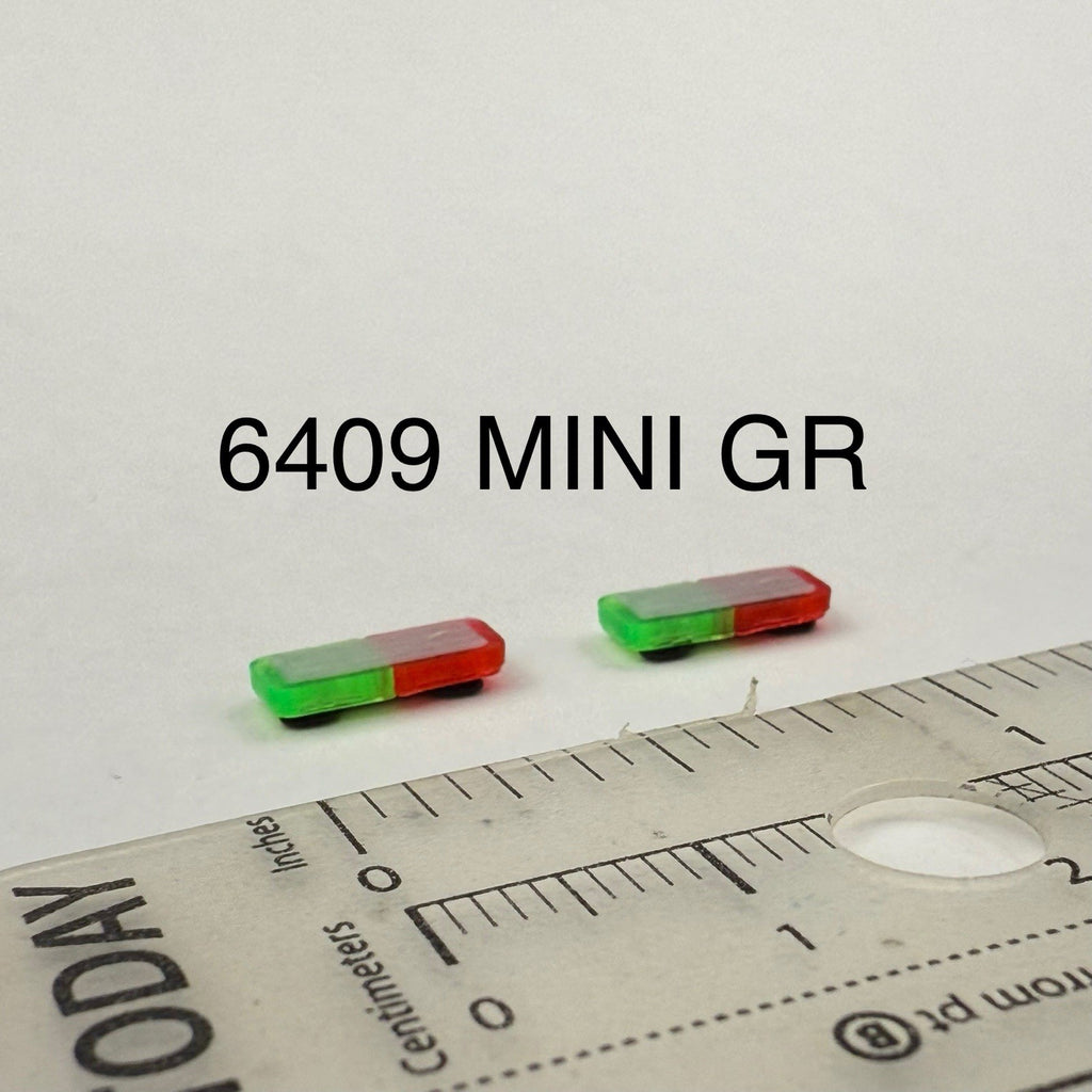 2 Pack 1/64 Mini Whelen Edge Green Red Lightbar Chicago Fire Engine Truck Ladder0