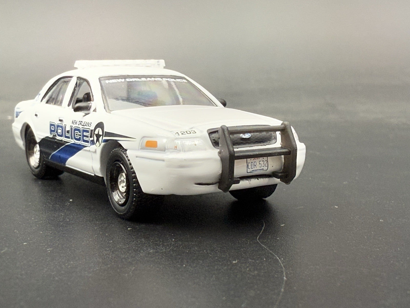 2 PACK 1/64 Go Rhino Push Bumper Pushbar Crown Vic Police Rollin Greenlight 5964