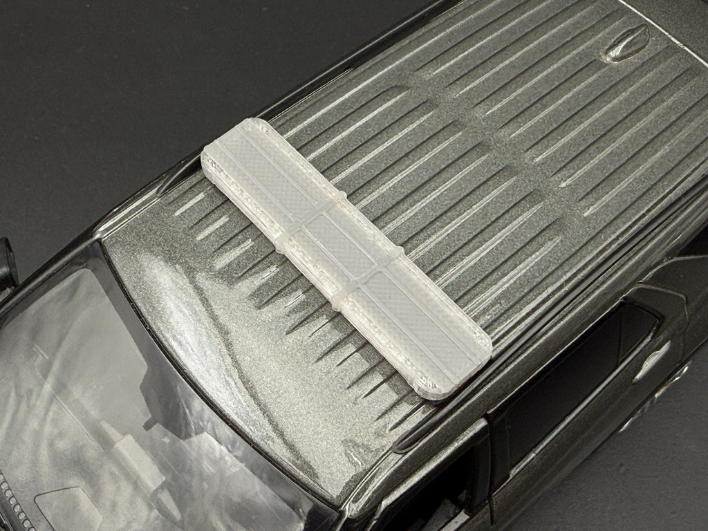 1/24 25 27 Scale LED Ready Whelen Liberty II Lightbar 2-Divider Police 2449C216