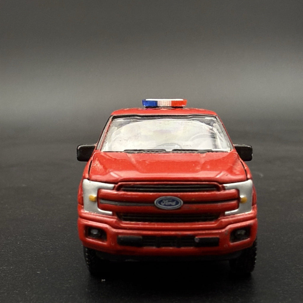 2 Pack 1/64 Mini Whelen Edge Blue Clear Red Lightbar Gray Top Police Fire EMS12