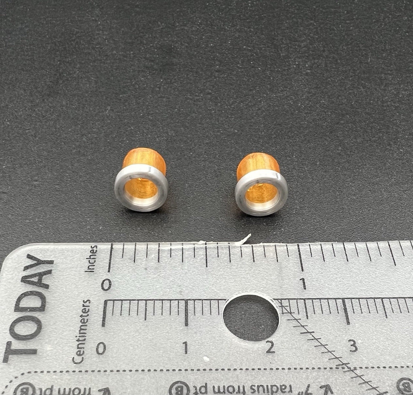 2 Pack 1/32 1/24 Hallow Amber Beacon Strobe Construction Work Tow Security 1/341