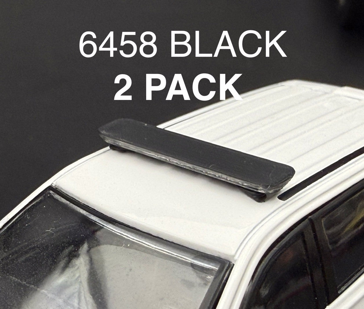 2Pack 1/64 Scale nForce NXT Tahoe Width XL Lightbar Police 6458 Black0