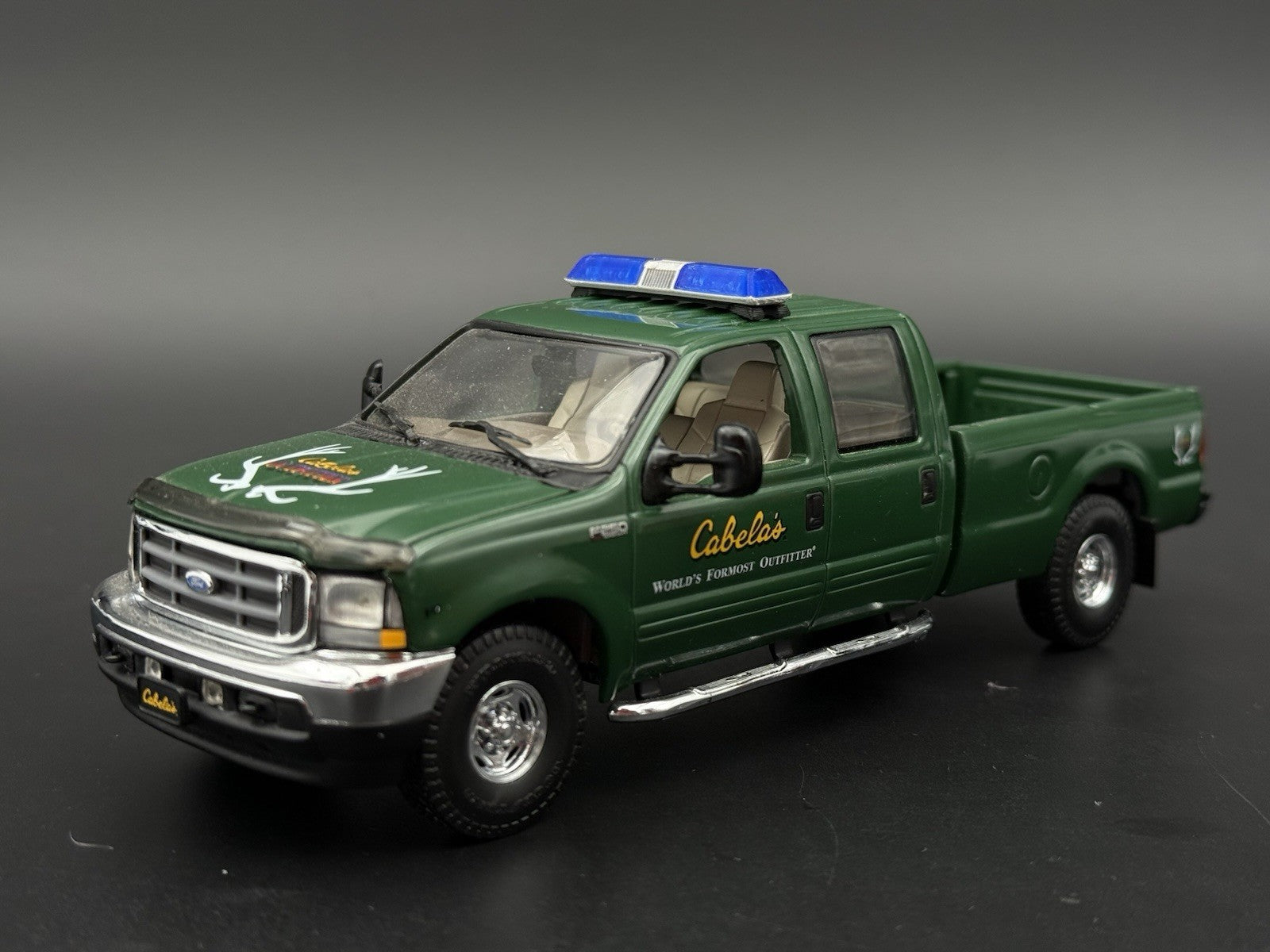 1/32 Blue Chrome Code 3 LP6000 Lightbar Police Fire 3207ChromeB3