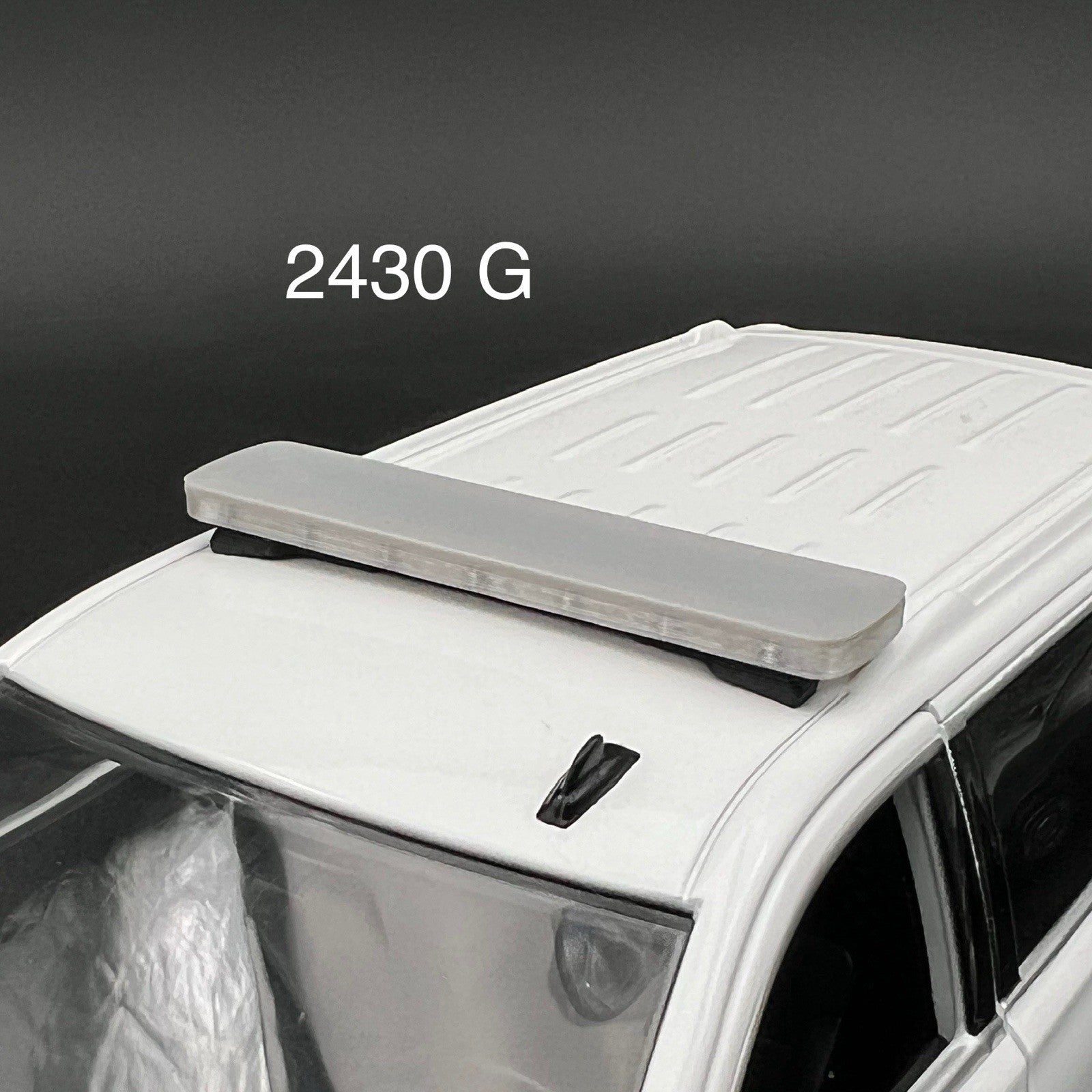 1/24 25 27 LED Compatible Tahoe Width XL Legend Gray Top Lightbar Sheriff Police0