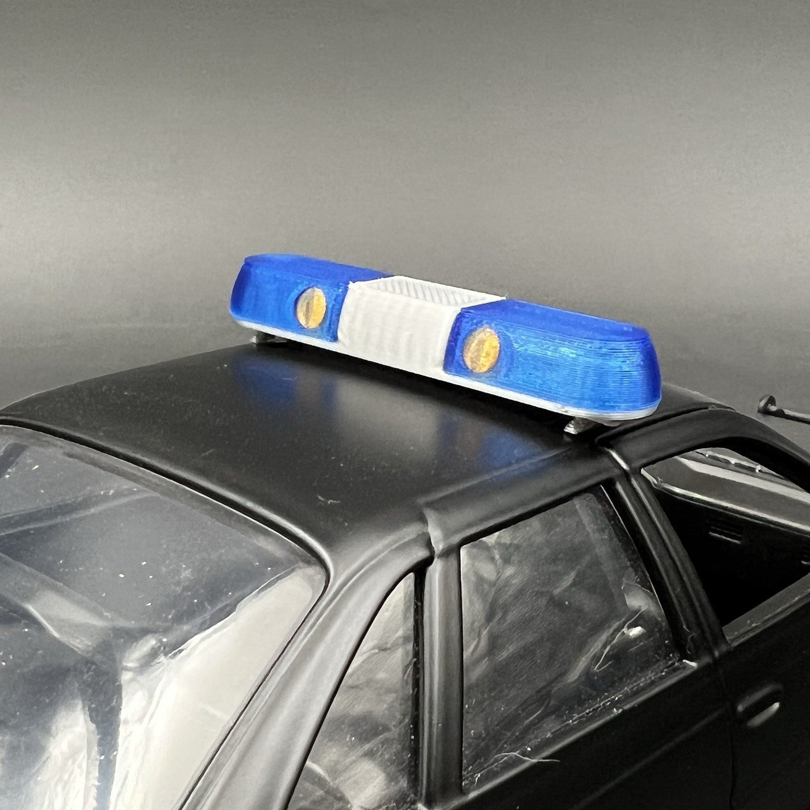 1/24 1/25 Blue Whelen 80H 90H 8000 Lightbar Police Sheriff Fire Highway Patrol9