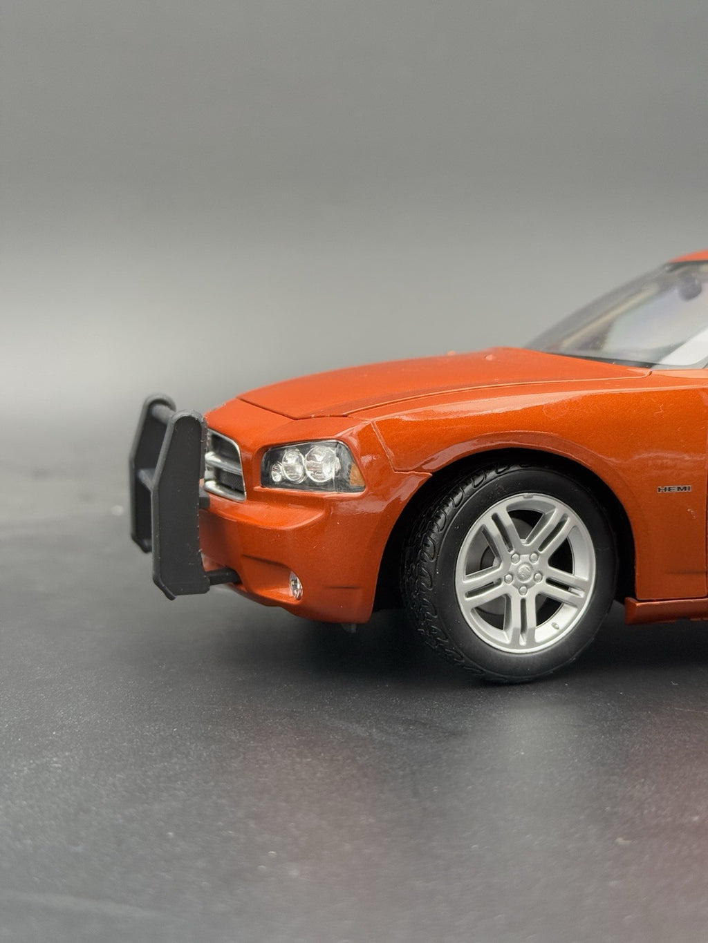 1/18 Go Rhino Push Bumper Pushbar For Welly Dodge Charger Police 18525