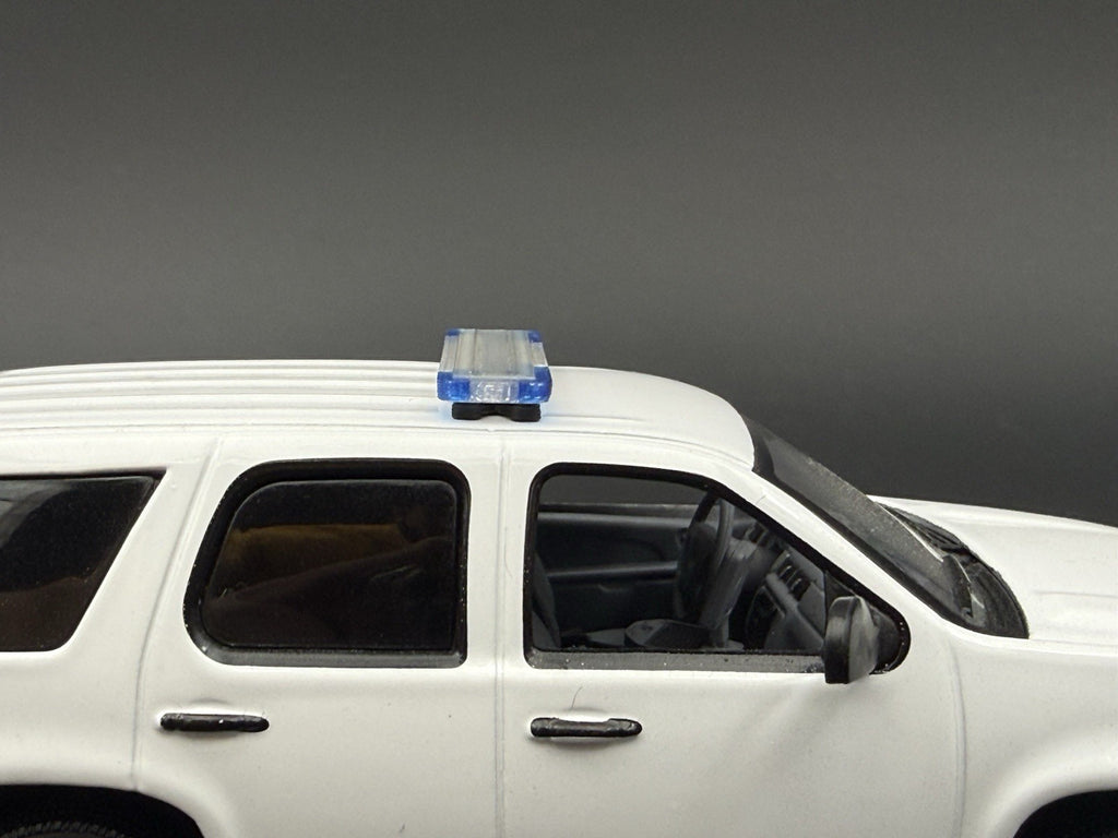 2 PACK 1/43 O Scale Model Whelen Liberty Blue Police Lightbar 4301 Hawaii3